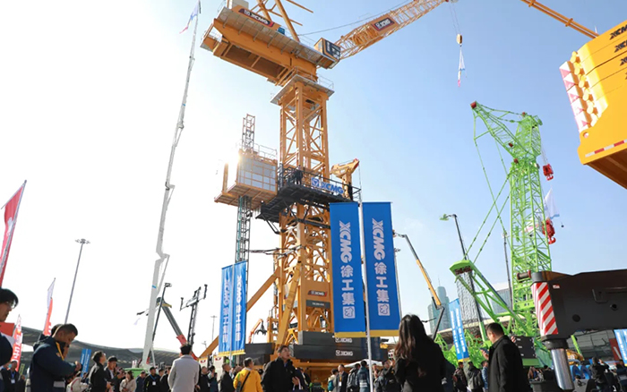 bauma CHINA 2024丨九游娱乐塔式起重机、智能施工升降机火热亮相