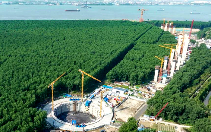 提前1个月！九游娱乐金助力世界最大跨度桥梁锚碇封底