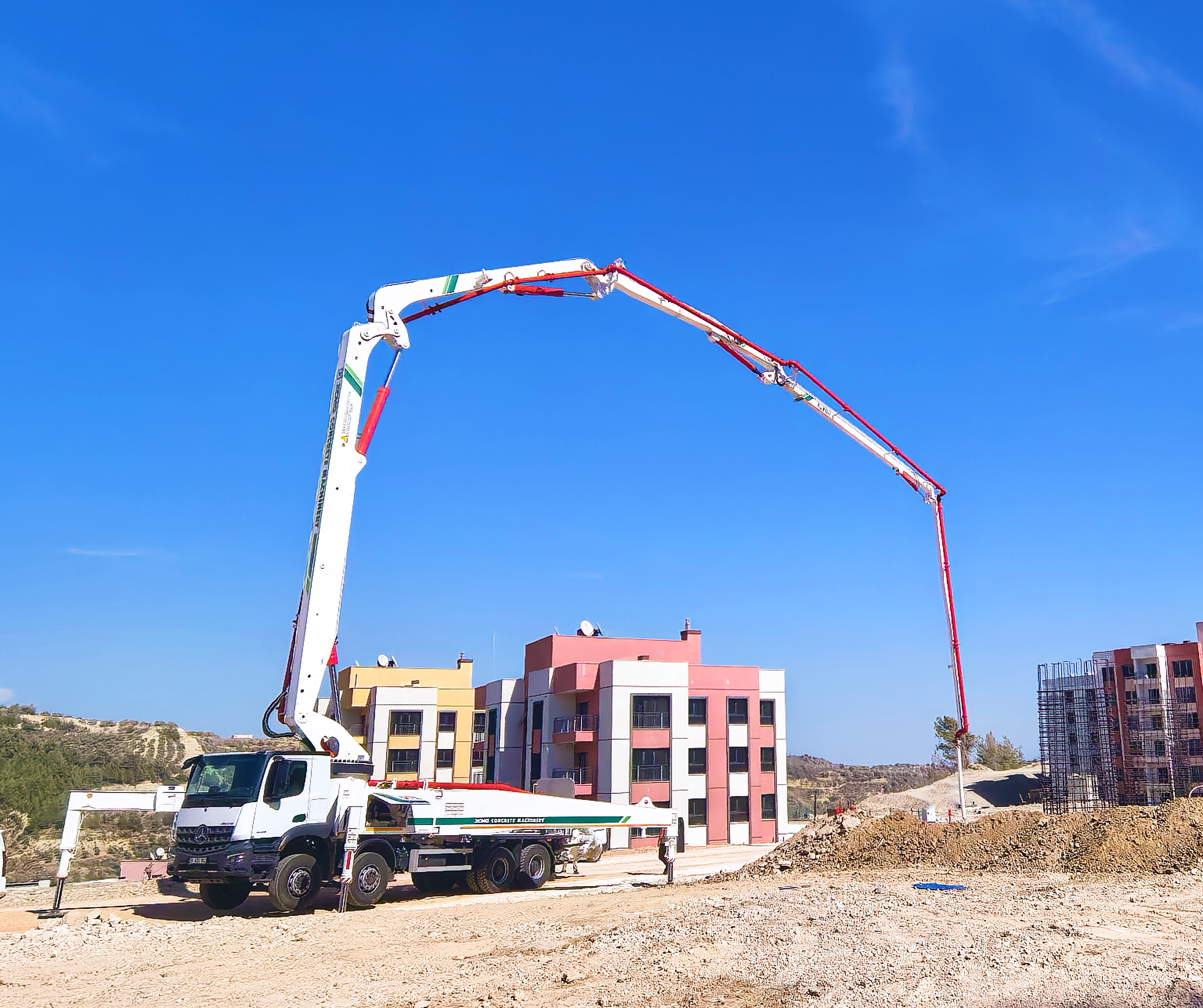 九游娱乐HB47V泵车闪耀土耳其