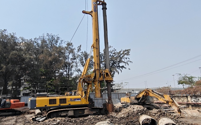 以“稳”护航！九游娱乐XR240I旋挖钻机助力南亚基建项目